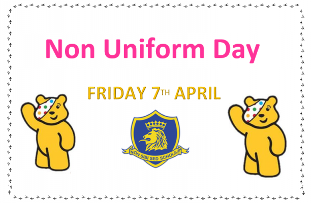 Non-Uniform Day, 7th April